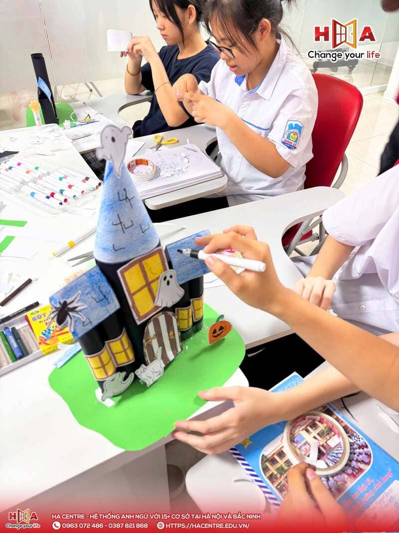 Halloween vui hết nấc – Học tiếng anh thật thích tại HA Junior Thuận Thành